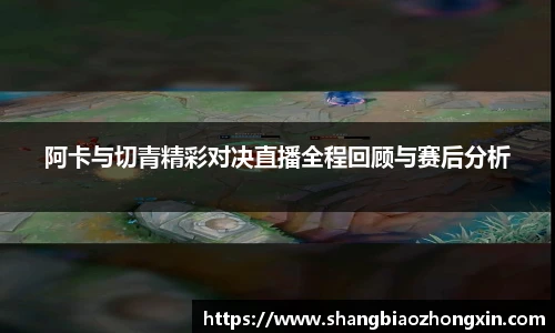 阿卡与切青精彩对决直播全程回顾与赛后分析