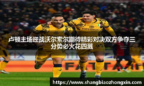 卢顿主场迎战沃尔索尔期待精彩对决双方争夺三分势必火花四溅